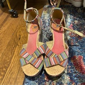 Rocket Dog Rainbow Wedge